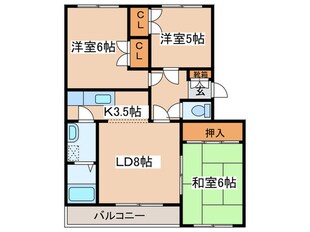 ＴＲマンションⅡの物件間取画像